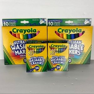 Crayola Marker and Crayon Bundle